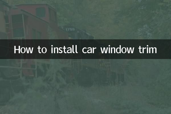 Come installare il rivestimento del finestrino dell'auto