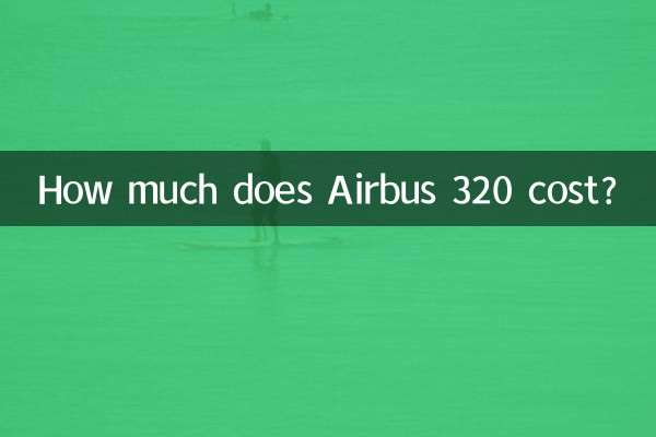 Quanto costa l'Airbus 320?