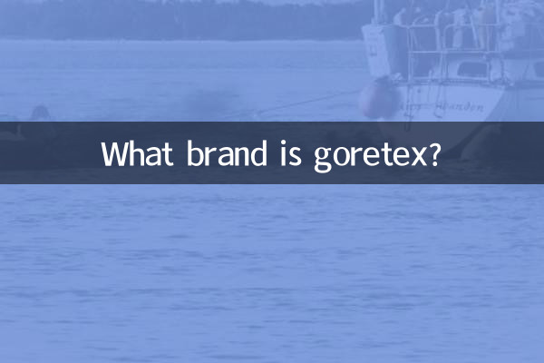 Che marca è goretex?