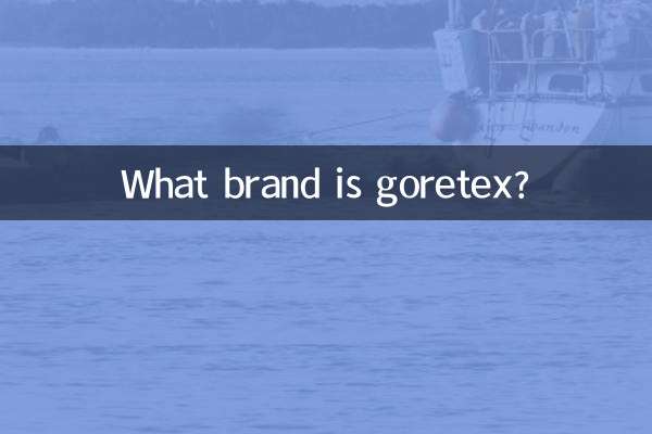 Che marca è goretex?