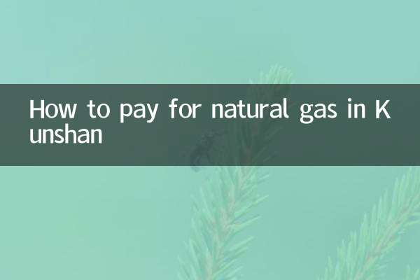 Cómo pagar el gas natural en Kunshan