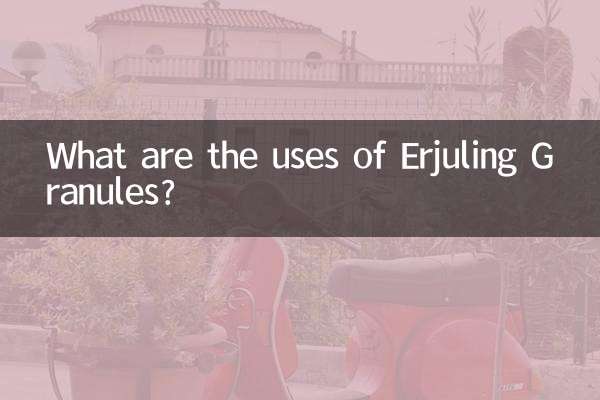 Quais são os usos do Erjuling Granulado?