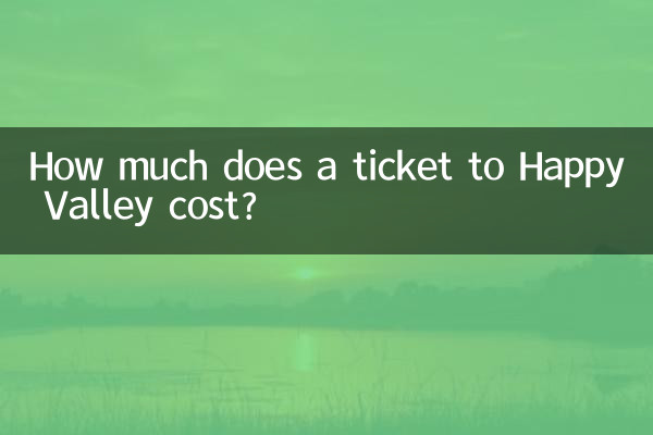 هزینه بلیط دره هپی چقدر است؟