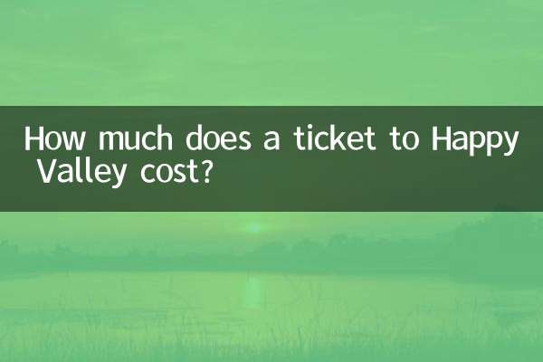 هزینه بلیط دره هپی چقدر است؟