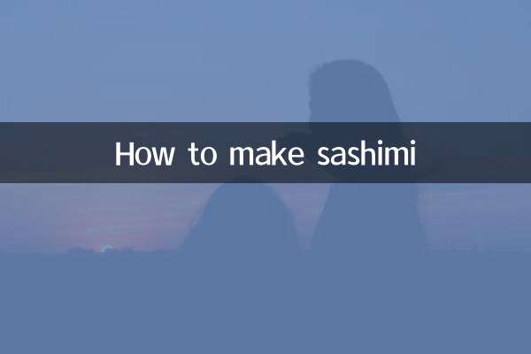 साशिमी कैसे बनाये