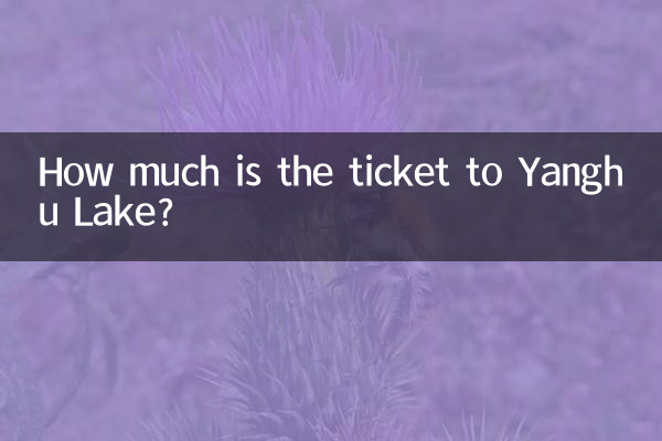 Quanto custa a passagem para o Lago Yanghu?