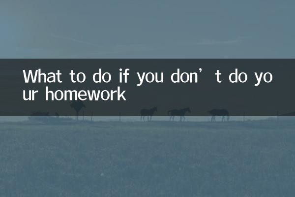 Qué hacer si no haces tu tarea