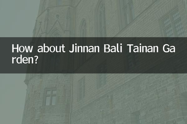 Che ne dici del giardino Jinnan Bali Tainan?