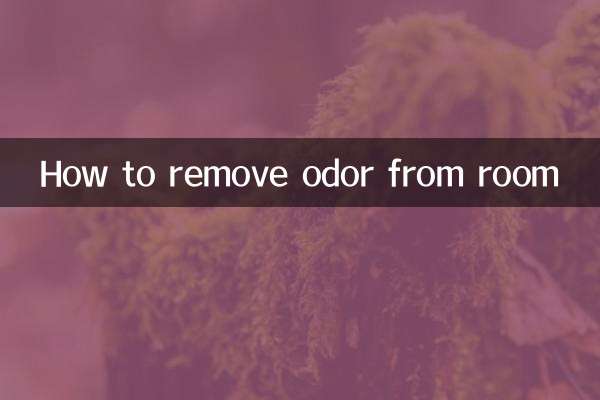 Cómo eliminar el olor de la habitación