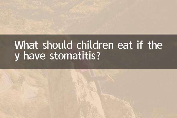 کودکان در صورت ابتلا به استوماتیت چه بخورند؟