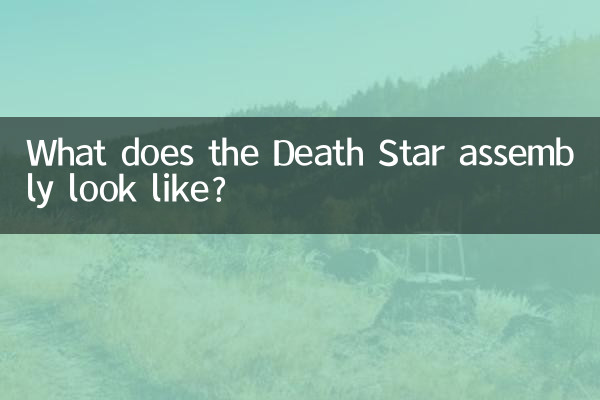 What does the Death Star assembly look like?