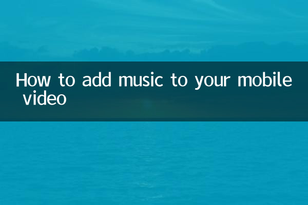 So fügen Sie Ihr mobiles Video Musik hinzu