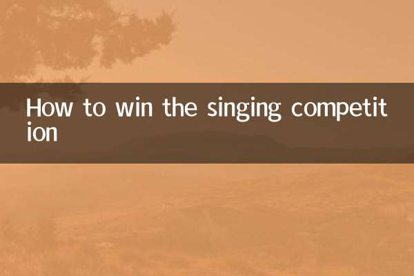 Cómo ganar el concurso de canto