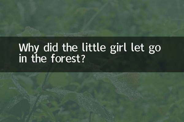 Perché la bambina è stata lasciata andare nella foresta?