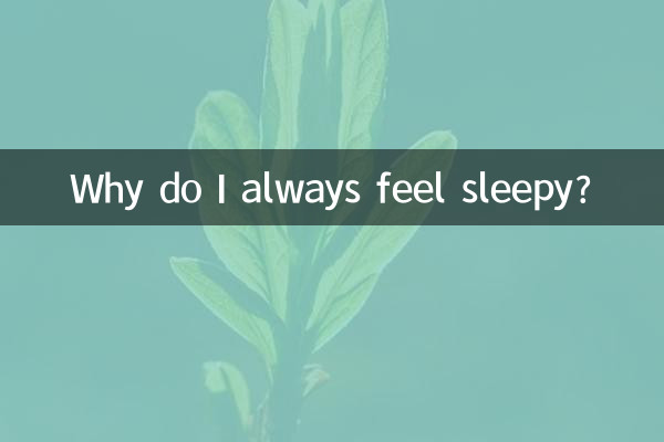 ¿Por qué siempre tengo sueño?