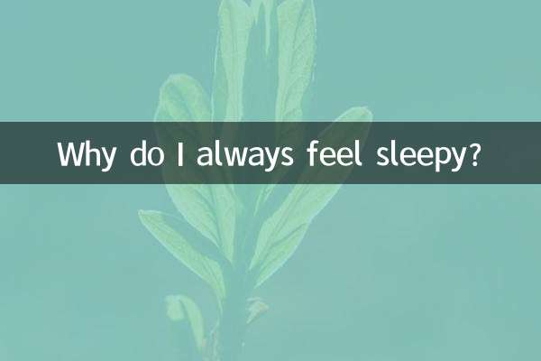 ¿Por qué siempre tengo sueño?