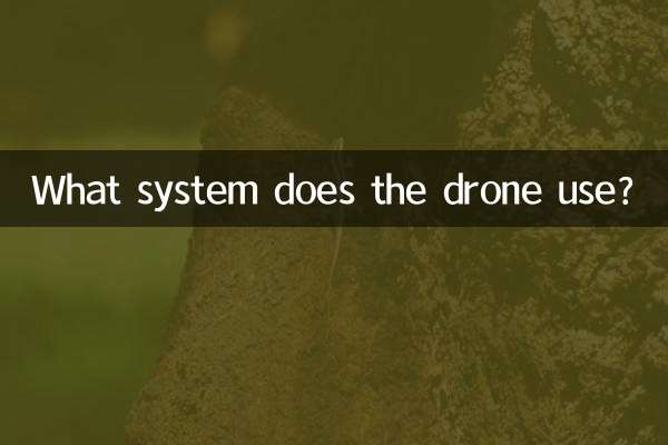 Qual sistema o drone usa?