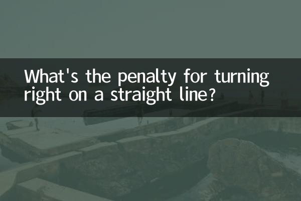 Qual è la penalità per girare a destra in linea retta?