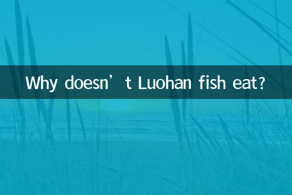 나한 물고기는 왜 먹지 않나요?