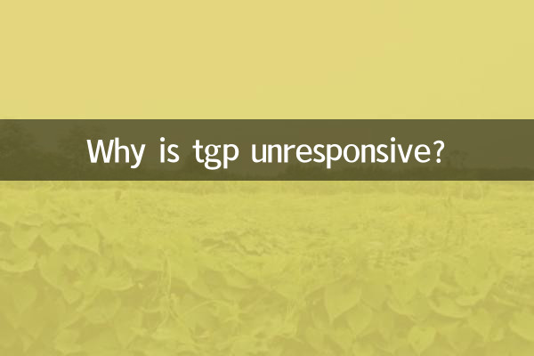 Por que o tgp não responde?