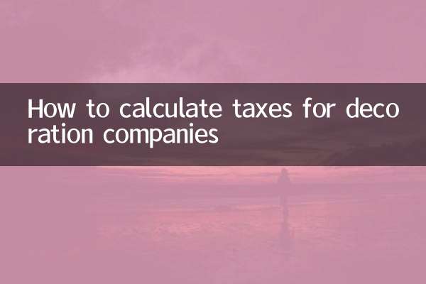 Come calcolare le tasse per le aziende di decorazione