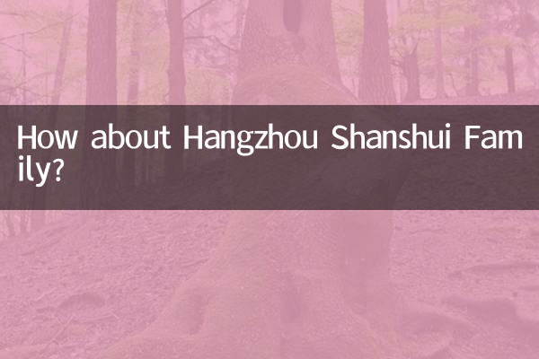 हांग्जो शानशुई परिवार के बारे में क्या ख्याल है?