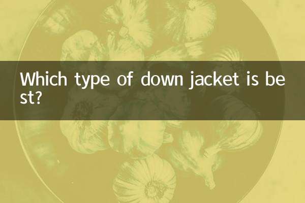 Which type of down jacket is best?