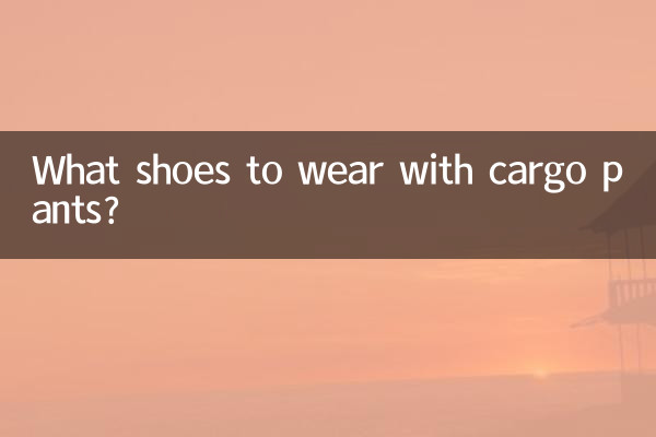 পণ্যসম্ভার প্যান্ট সঙ্গে কি জুতা পরেন?