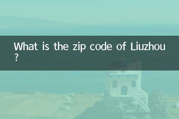 लिउझोउ का ज़िप कोड क्या है?
