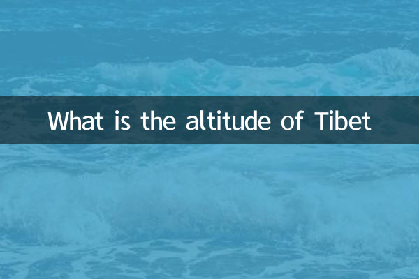 Qual è l'altitudine del Tibet?