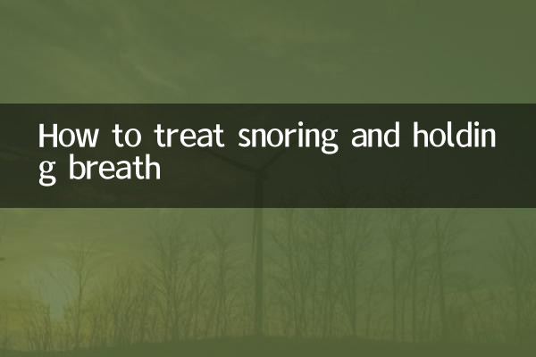 কিভাবে নাক ডাকা এবং শ্বাস আটকে চিকিৎসা করা যায়