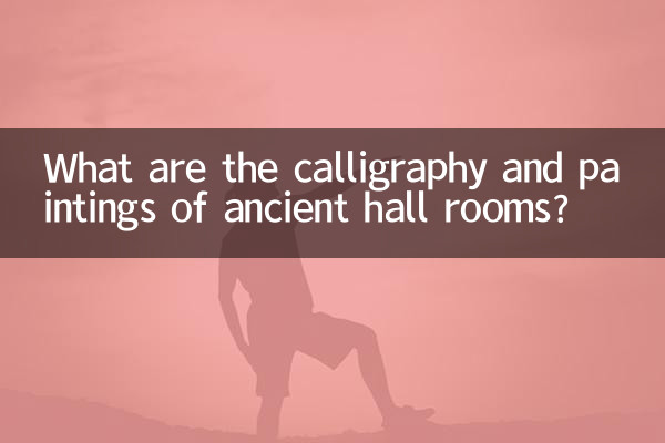 古代堂屋房什么字画