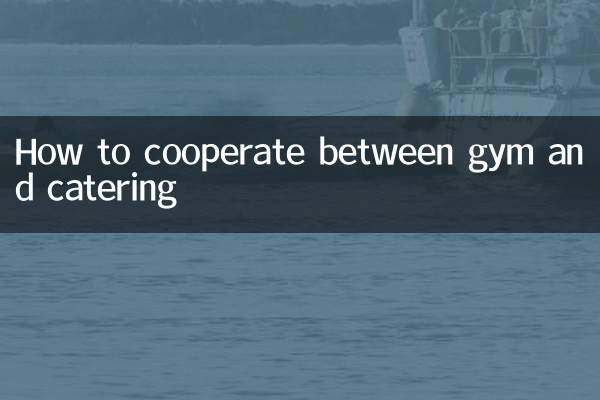 Come collaborare tra palestra e ristorazione
