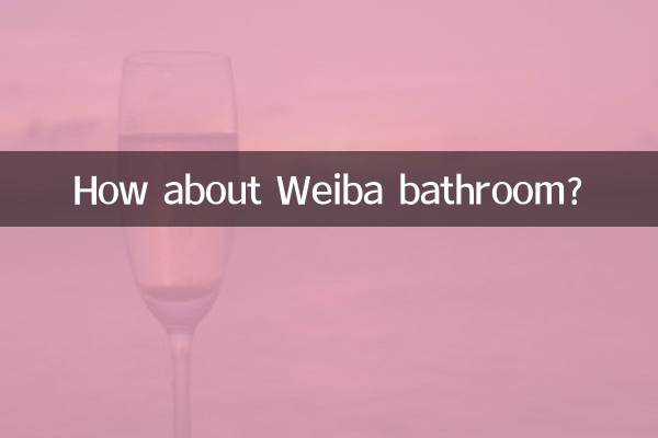Che ne dici del bagno Weiba?