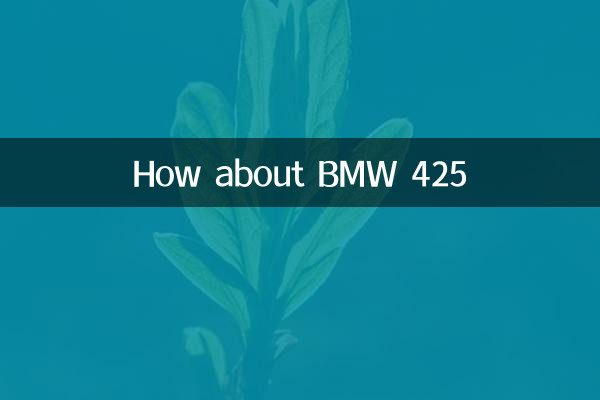 ماذا عن بي ام دبليو 425؟