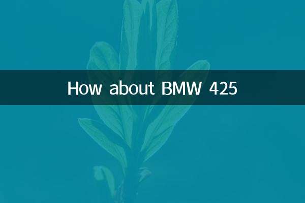 А как насчет БМВ 425?