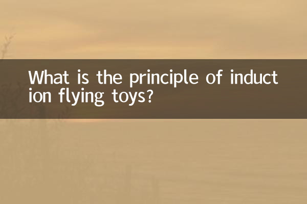 Quel est le principe des jouets volants à induction ?
