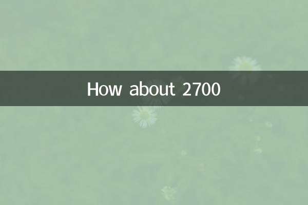 কিভাবে প্রায় 2700