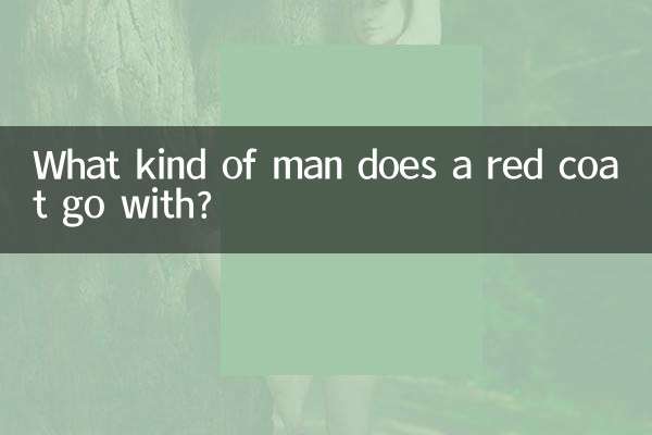 紅外套配什麼男