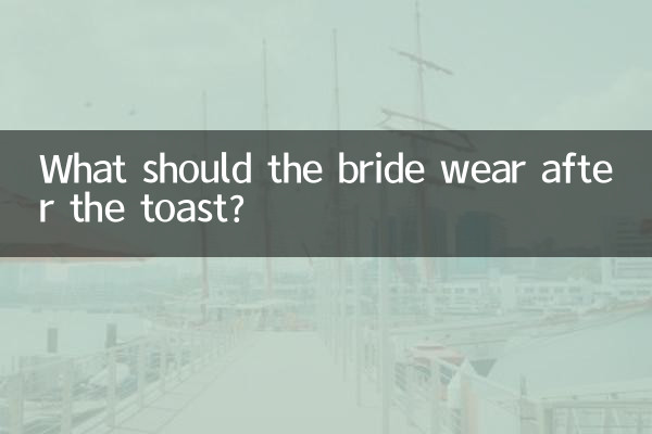 新娘敬酒後穿什麼衣服