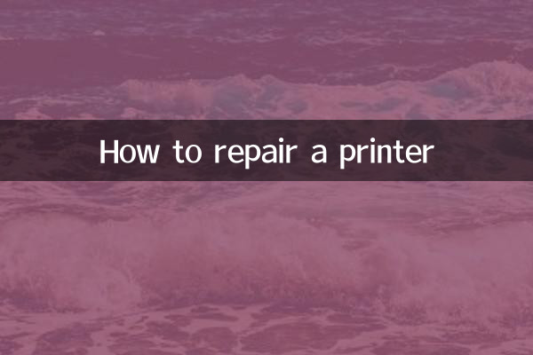 How to repair a printer