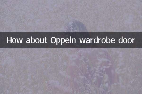 How about Oppein wardrobe door