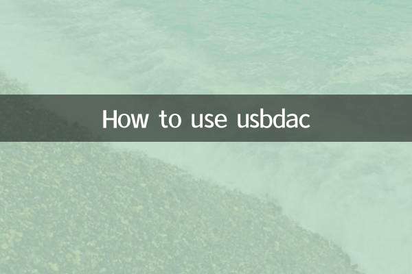 Come usare USBDAC