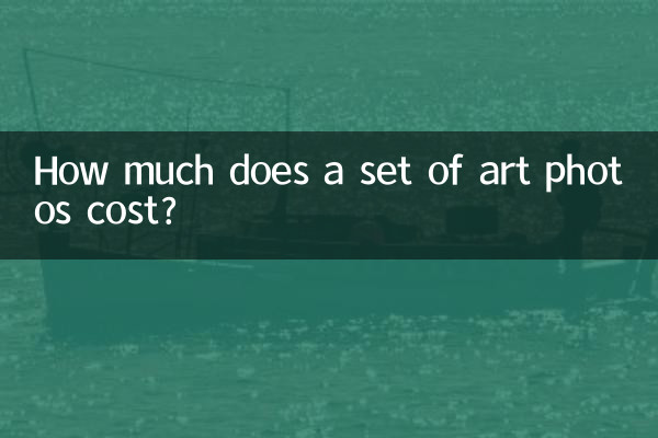 Wie viel kostet eine Reihe von Kunstfotos?