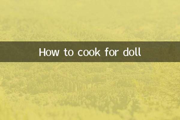 गुड़िया के लिए खाना कैसे बनाये