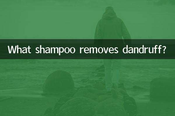 What shampoo removes dandruff?