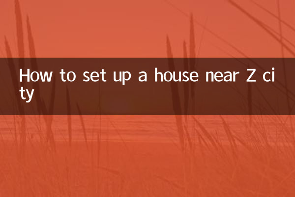 So richten Sie ein Haus in der Nähe von Z-Stadt ein