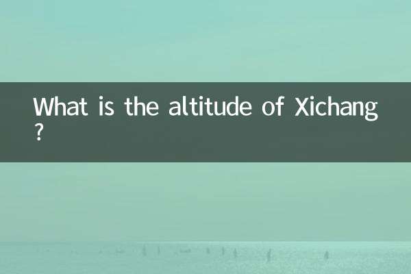 ज़िचांग की ऊंचाई कितनी है?