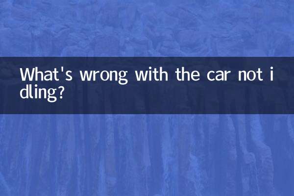 Was ist daran falsch, dass das Auto nicht im Leerlauf läuft?