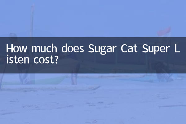 Sugar Cat Super Listen의 비용은 얼마입니까?